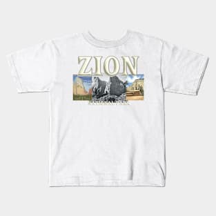 Zion National Park Kids T-Shirt